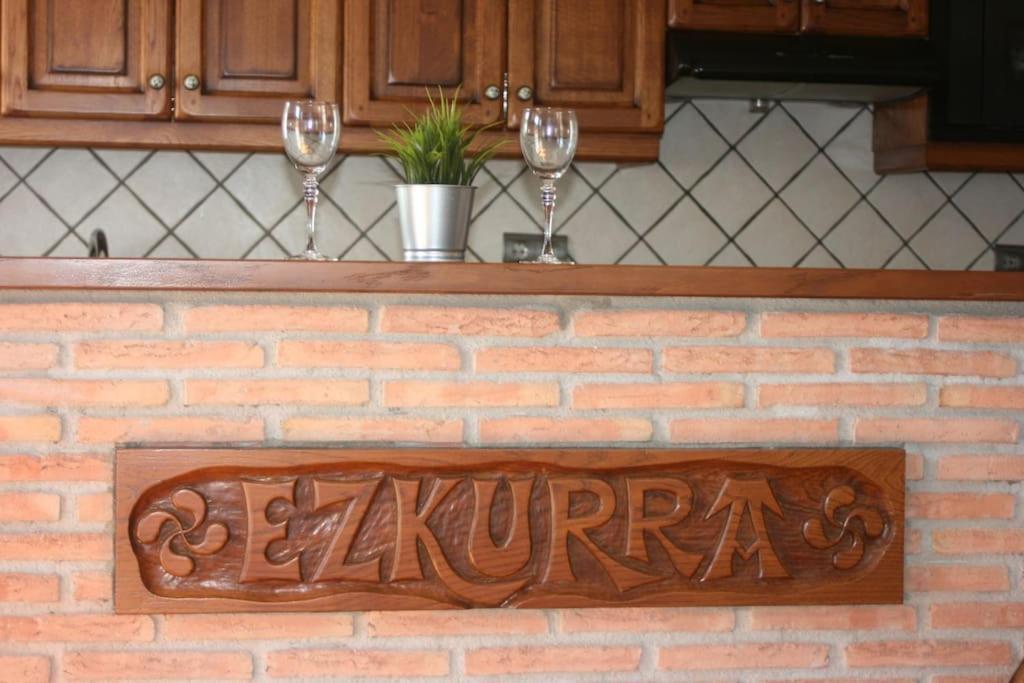 Gartzinea, Amplia Y Preciosa Vivienda Rural Apartment Ezkurra Bagian luar foto